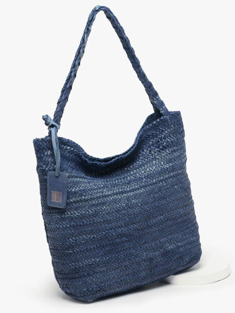Schoudertas Heritage Leder Biba Blauw heritage RUB1L ander zicht 2